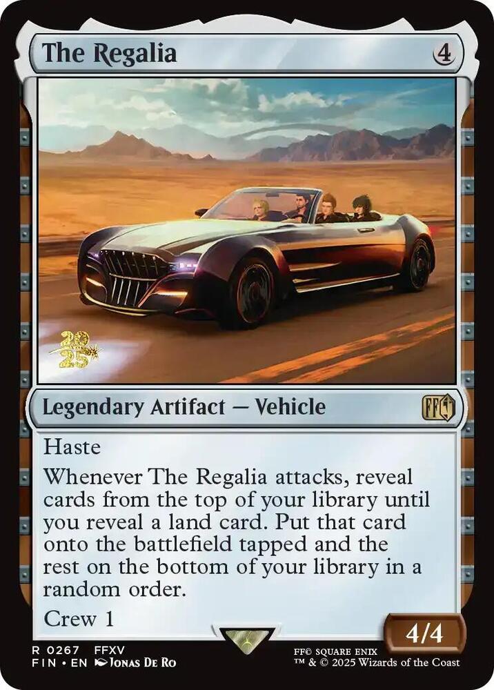 The Regalia 267s/116 (Prerelease Cards)  - Foil | Good Games Cannington