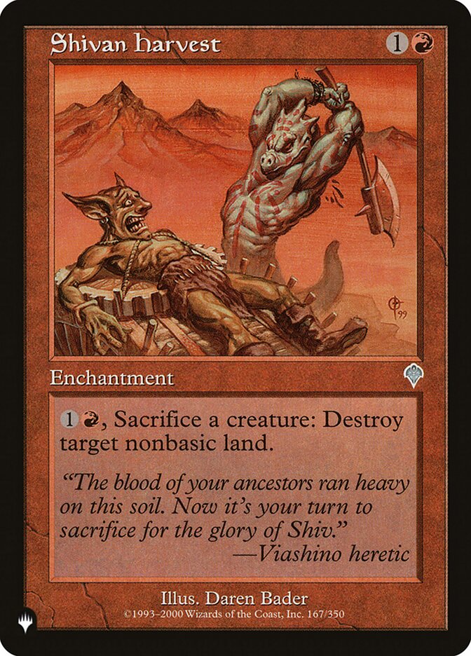 Shivan Harvest [The List] | Good Games Cannington