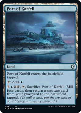 Port of Karfell 908/361 (Commander Legends: Battle for Baldur's Gate)  | Good Games Cannington