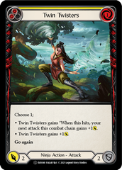 Twin Twisters (Yellow) [EVR048] (Everfest)  1st Edition Normal | Good Games Cannington