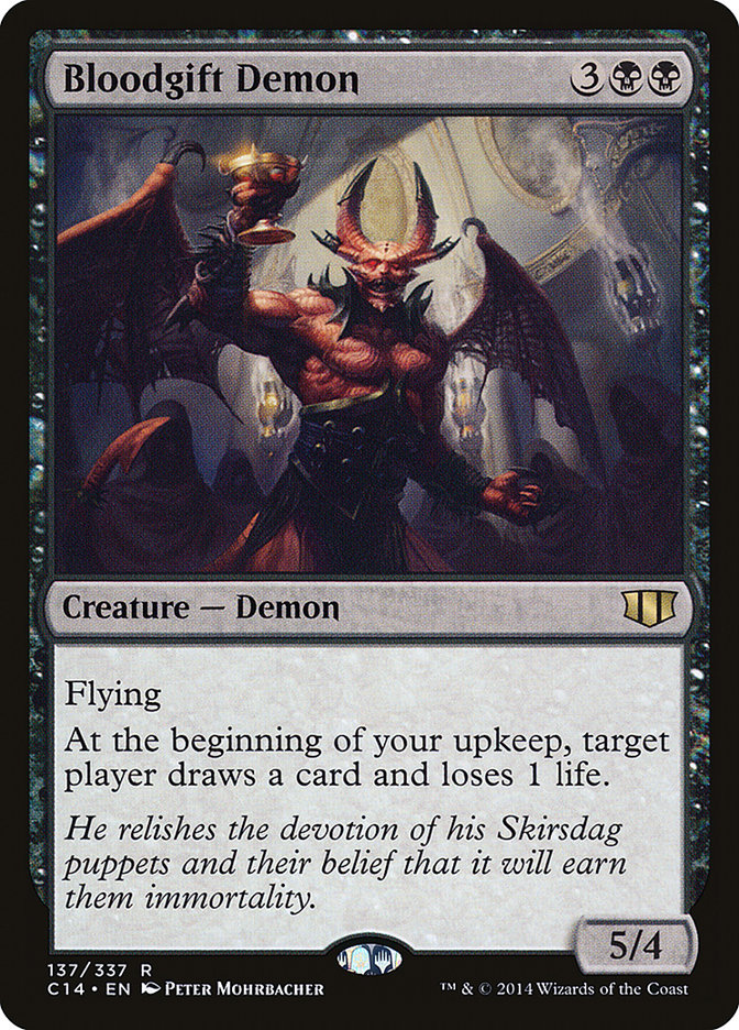 Bloodgift Demon 137/337 (Commander 2014)  | Good Games Cannington