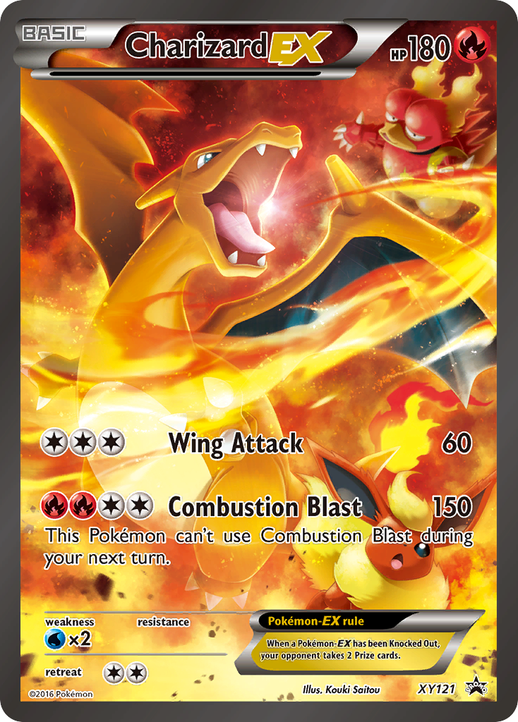 Charizard EX (XY121) [XY: Black Star Promos] | Good Games Cannington