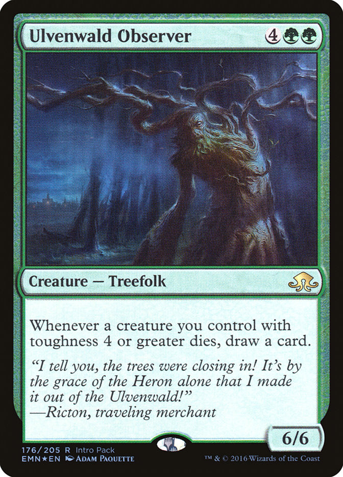 Ulvenwald Observer (Intro Pack) [Eldritch Moon Promos] | Good Games Cannington