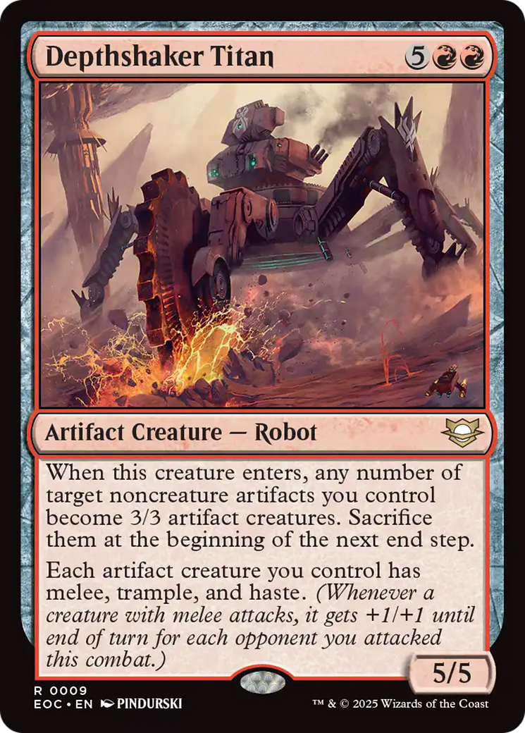 Depthshaker Titan [Edge of Eternities Commander] | Good Games Cannington
