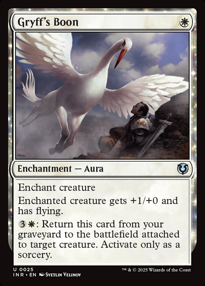 Gryff's Boon 25 (Innistrad Remastered)  - Foil | Good Games Cannington