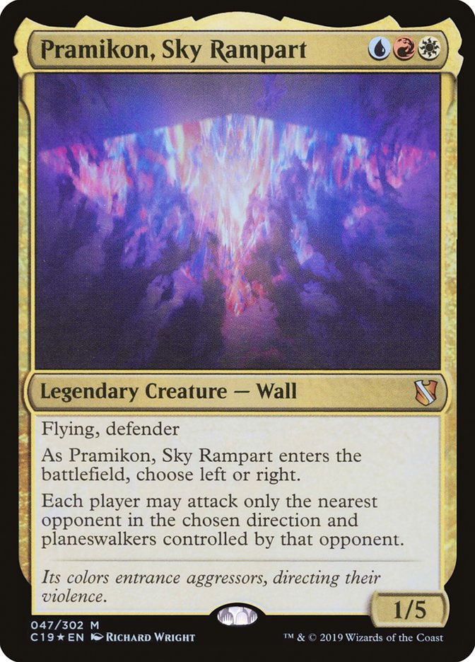 Pramikon, Sky Rampart 47 (Commander 2019)  - Foil | Good Games Cannington