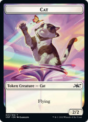 Cat // Food (11) Double-Sided Token [Unfinity Tokens] | Good Games Cannington