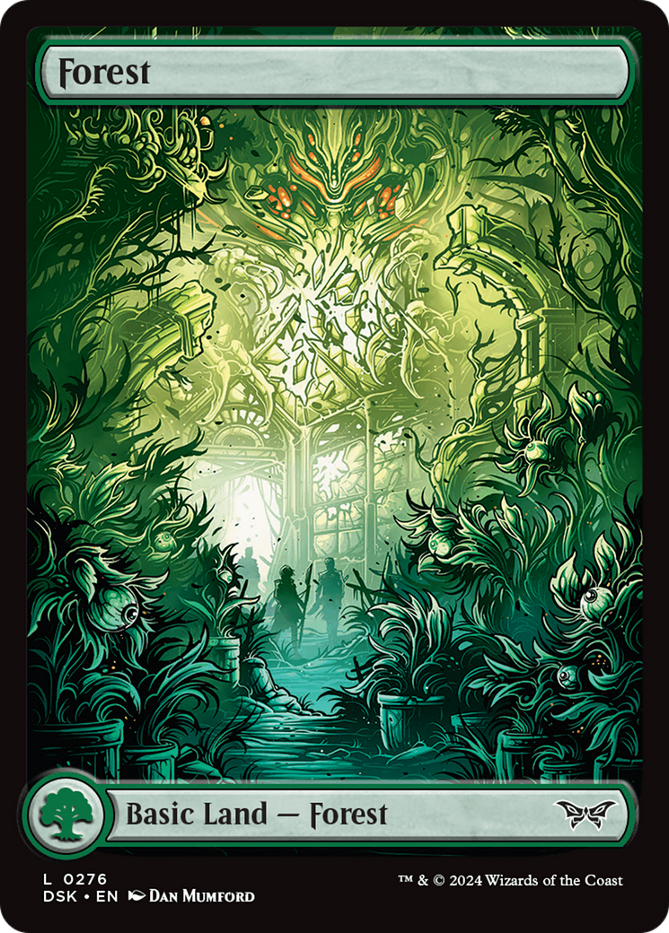 Forest (276) - Full Art [Duskmourn: House of Horror] | Good Games Cannington