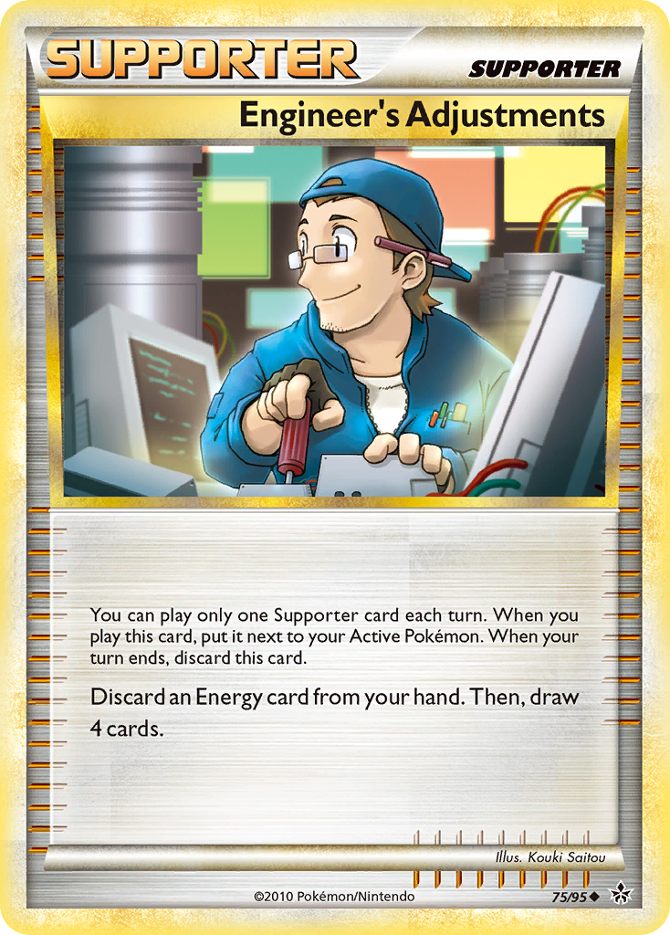 Engineer's Adjustments (75/95) [HeartGold & SoulSilver: Unleashed] | Good Games Cannington