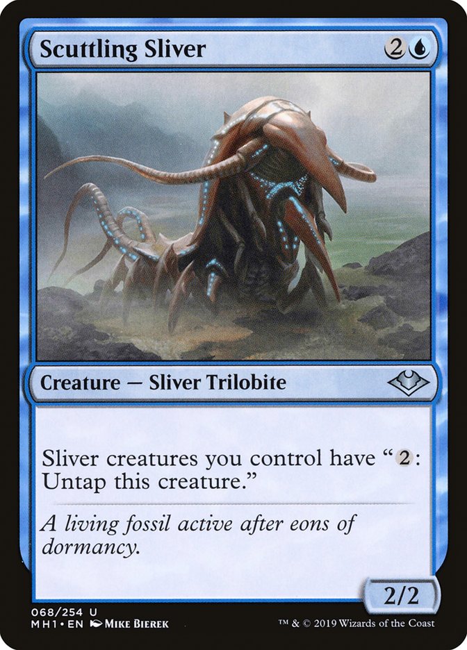 Scuttling Sliver [Modern Horizons] | Good Games Cannington