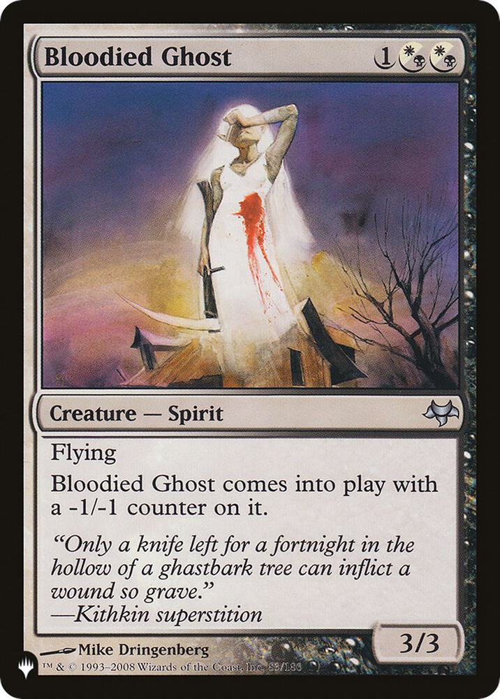 Bloodied Ghost 83/180 (The List Reprints)  | Good Games Cannington