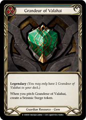 Grandeur of Valahai [EVR000] (Everfest)  1st Edition Cold Foil | Good Games Cannington
