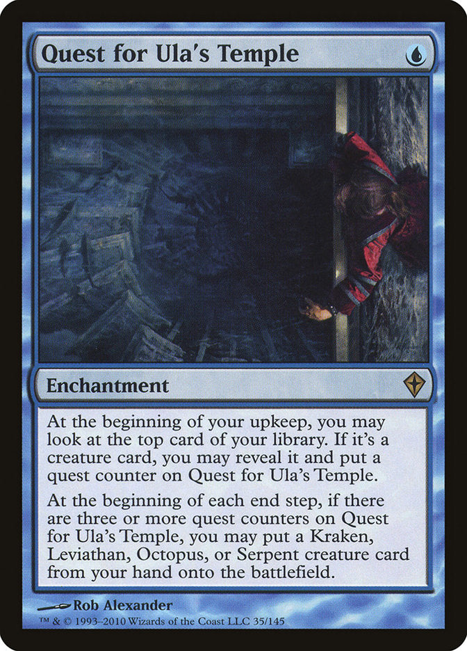 Quest for Ula's Temple 35/145 (Worldwake)  | Good Games Cannington