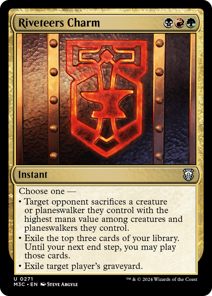 Riveteers Charm [Modern Horizons 3 Commander] | Good Games Cannington