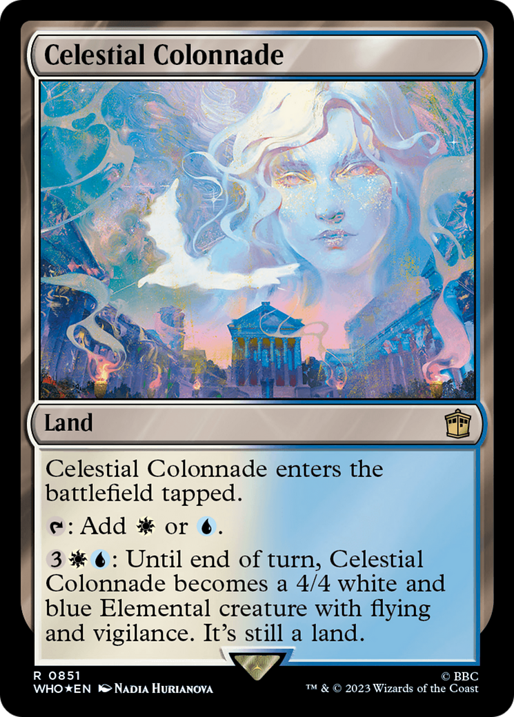 Celestial Colonnade (Surge Foil) [Doctor Who] | Good Games Cannington