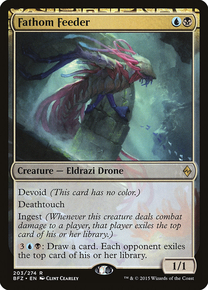 Fathom Feeder 203 (Battle for Zendikar)  | Good Games Cannington
