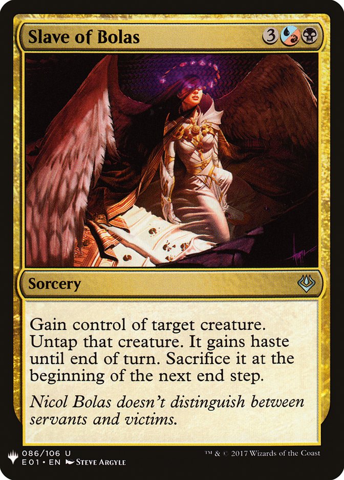 Slave of Bolas [Mystery Booster] | Good Games Cannington