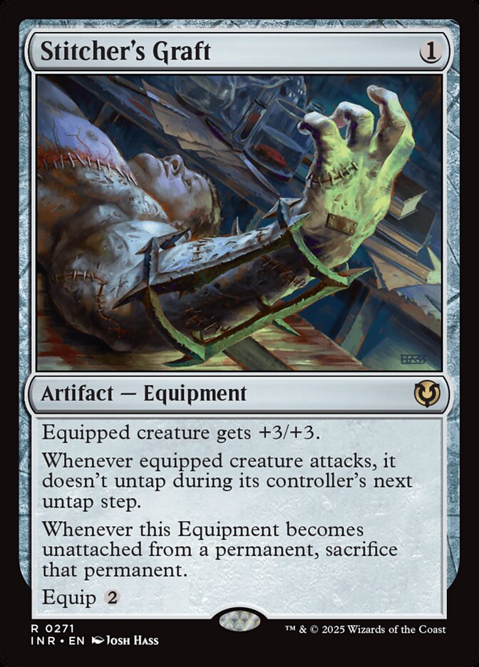 Stitcher's Graft 271 (Innistrad Remastered)  - Foil | Good Games Cannington