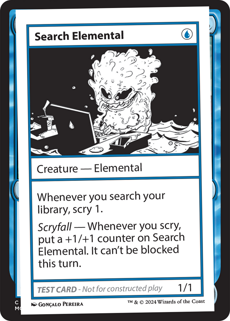 Search Elemental [Mystery Booster 2 Playtest Cards] | Good Games Cannington