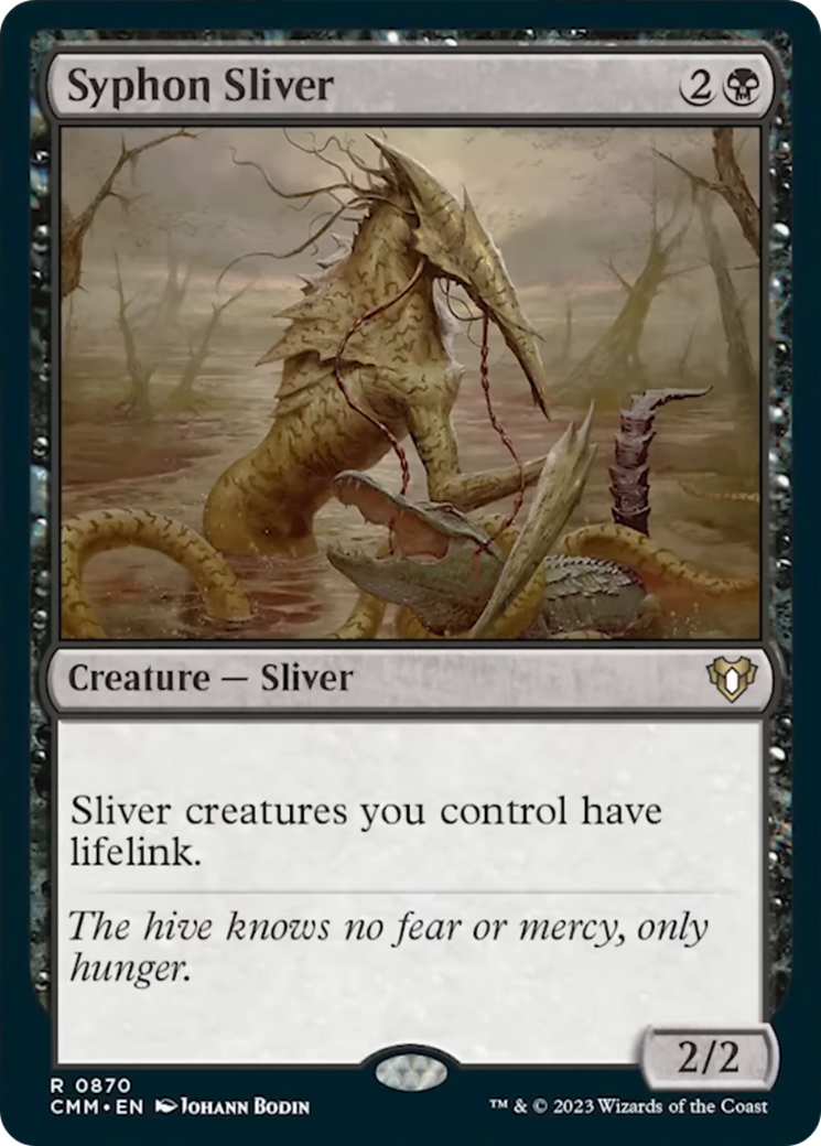 Syphon Sliver [Commander Masters] | Good Games Cannington