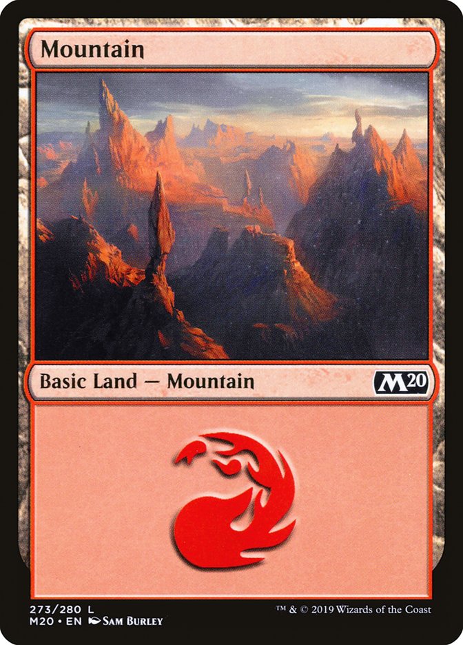 Mountain (273) [Core Set 2020] | Good Games Cannington