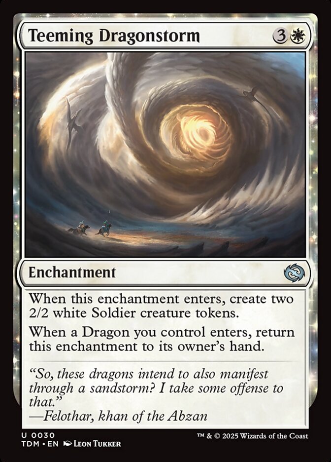 Teeming Dragonstorm 30 (Tarkir: Dragonstorm)  | Good Games Cannington
