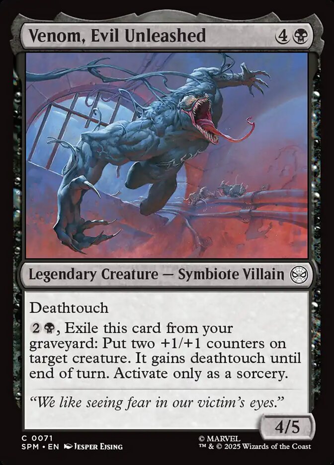 Venom, Evil Unleashed 71 (Marvel's Spider-Man)  | Good Games Cannington