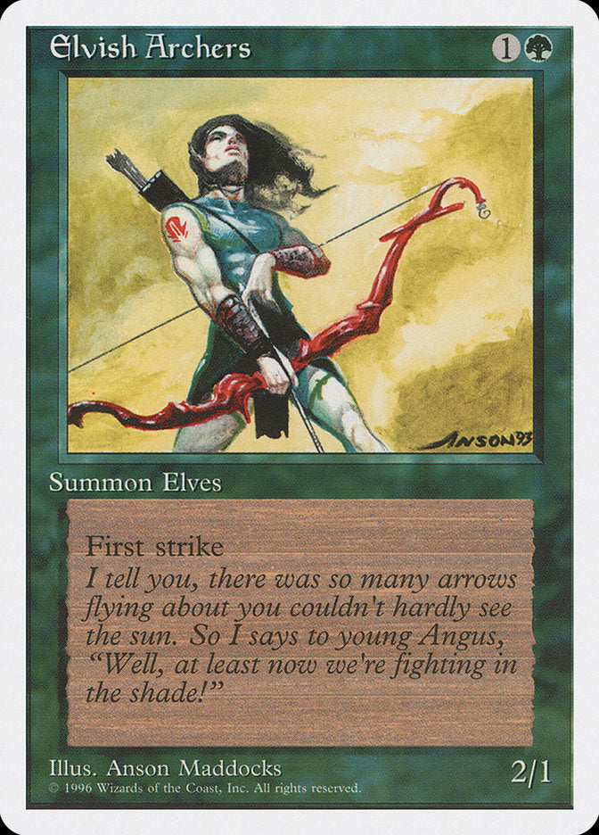 Elvish Archers [Introductory Two-Player Set] | Good Games Cannington