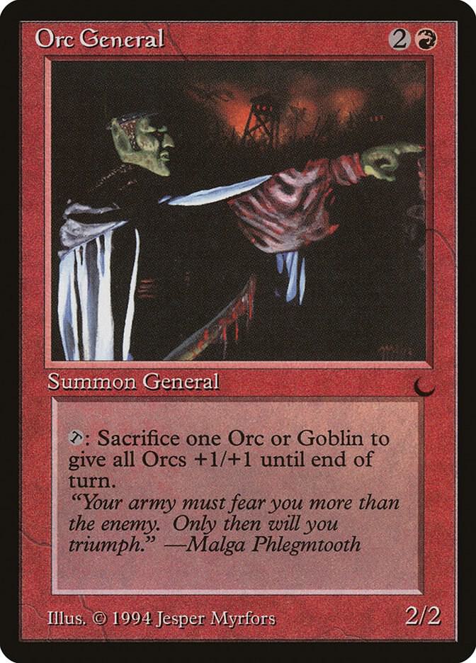 Orc General 73/119 (The Dark)  | Good Games Cannington