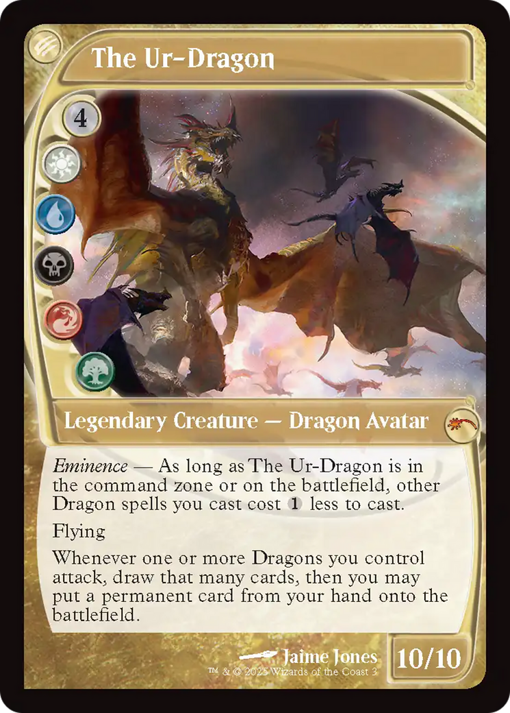 The Ur-Dragon (Retro Frame) [Secret Lair Drop Series] | Good Games Cannington