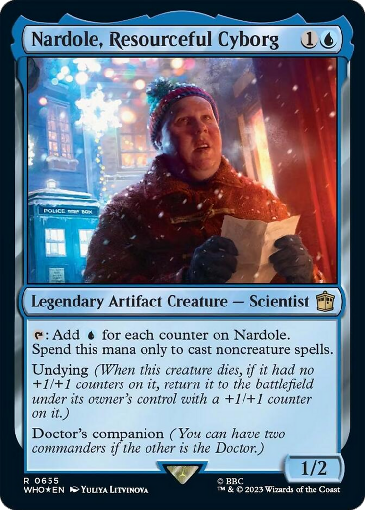 Nardole, Resourceful Cyborg (Surge Foil) [Doctor Who] | Good Games Cannington