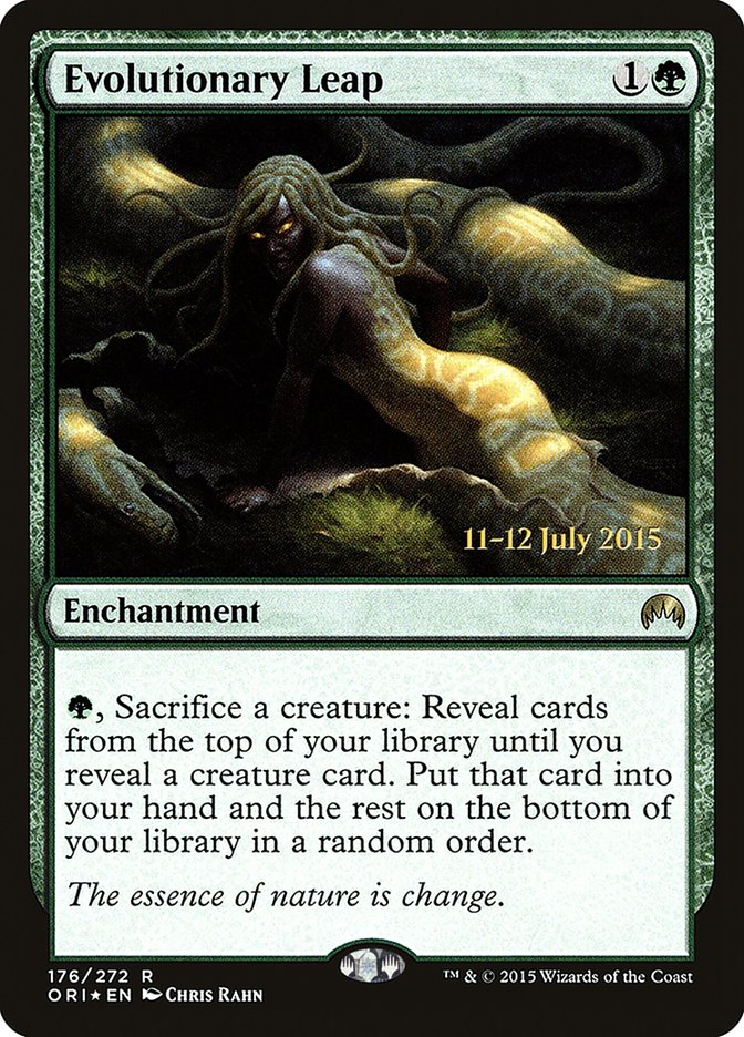 Evolutionary Leap [Magic Origins Prerelease Promos] | Good Games Cannington