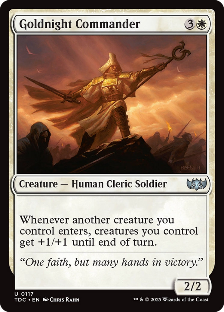 Goldnight Commander [Tarkir: Dragonstorm Commander] | Good Games Cannington