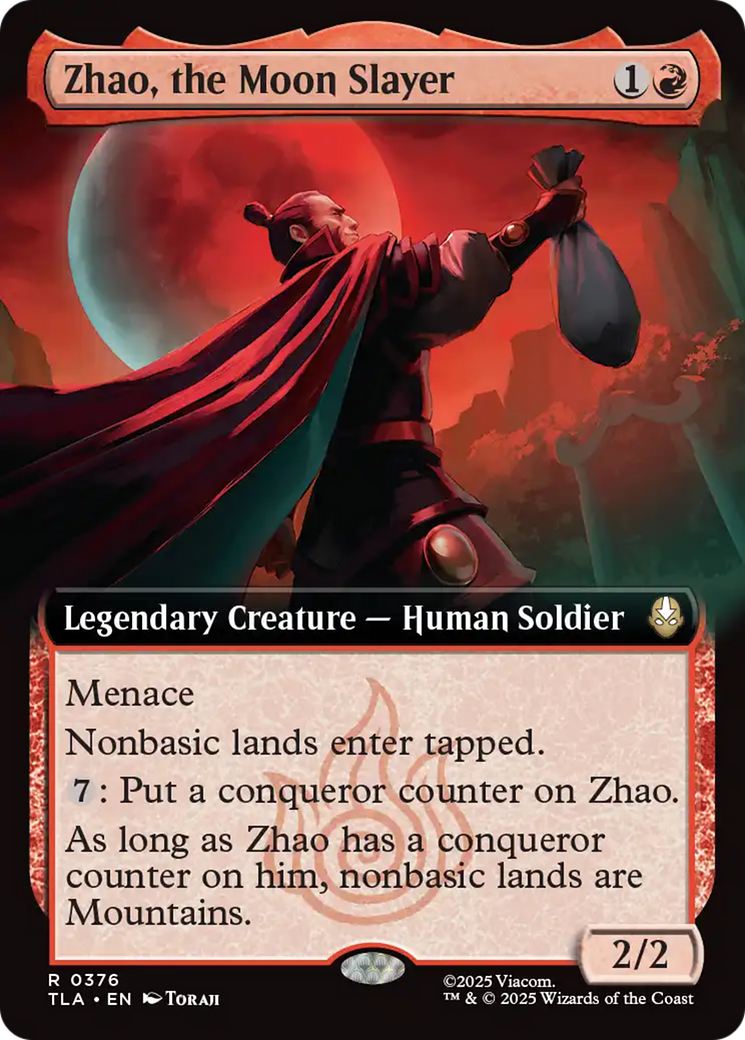 Zhao, the Moon Slayer (Extended Art) [Avatar: The Last Airbender] | Good Games Cannington