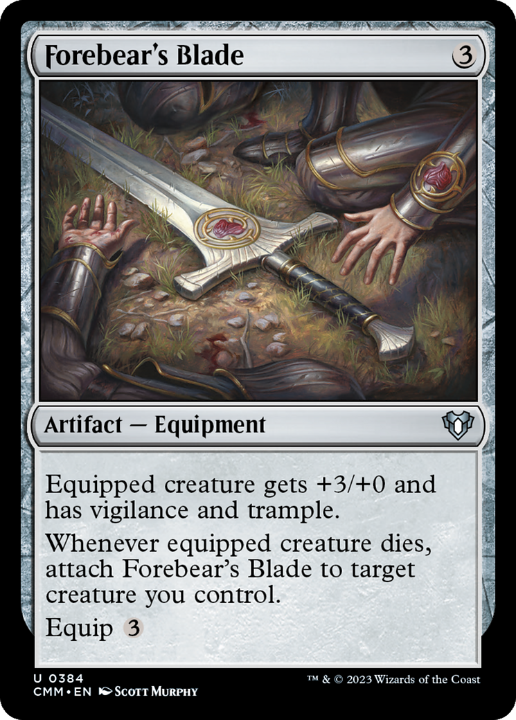 Forebear's Blade [Commander Masters] | Good Games Cannington