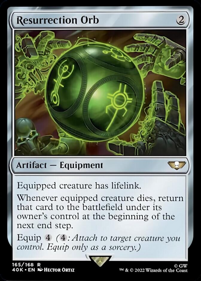 Resurrection Orb [Warhammer 40,000] | Good Games Cannington