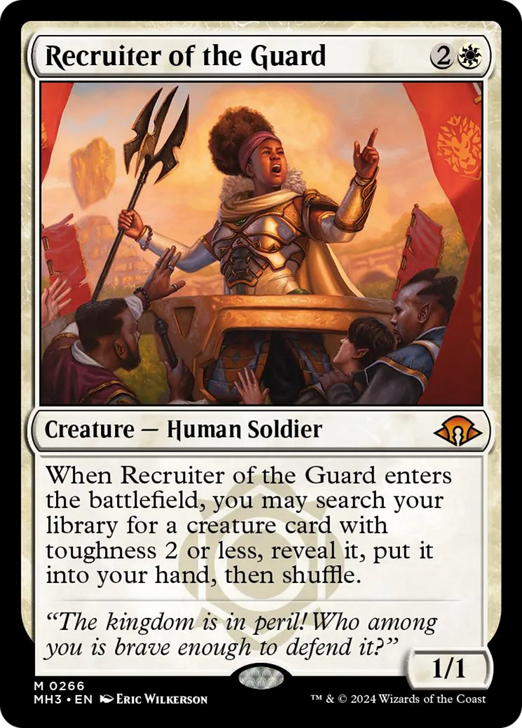 Recruiter of the Guard [Modern Horizons 3] | Good Games Cannington