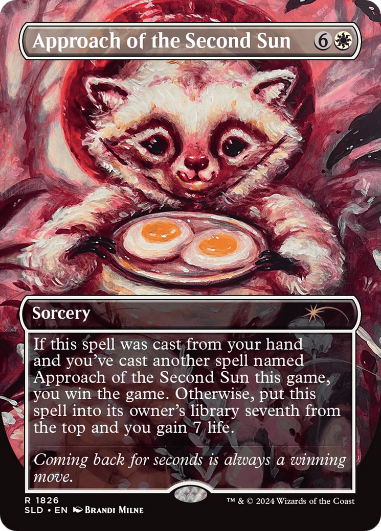 Approach of the Second Sun (Rainbow Foil) [Secret Lair Drop Series] | Good Games Cannington