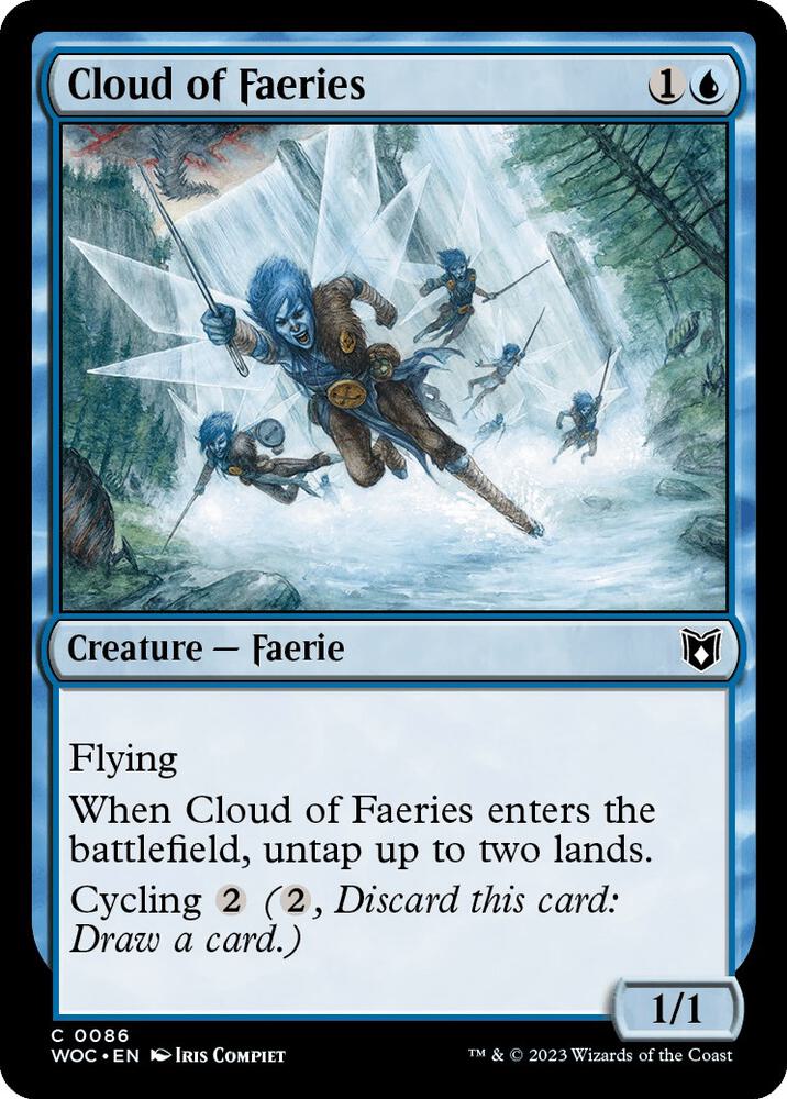 Cloud of Faeries 86 (Commander: Wilds of Eldraine)  | Good Games Cannington