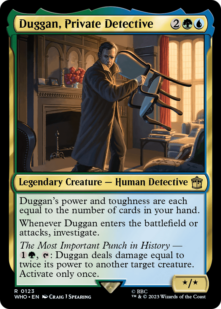 Duggan, Private Detective [Doctor Who] | Good Games Cannington
