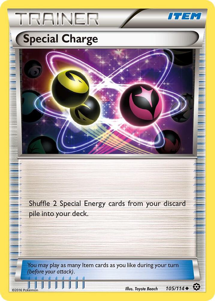 Special Charge 105/114 (XY - Steam Siege)  | Good Games Cannington