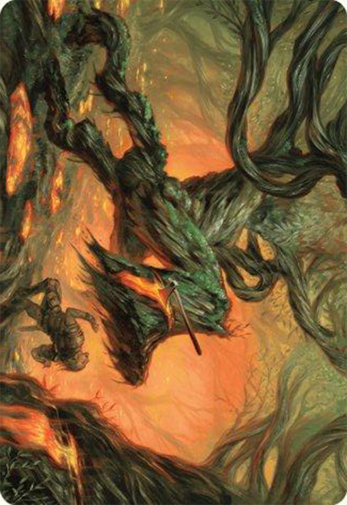 Stump Stomp Art Card [Modern Horizons 3 Art Series] | Good Games Cannington