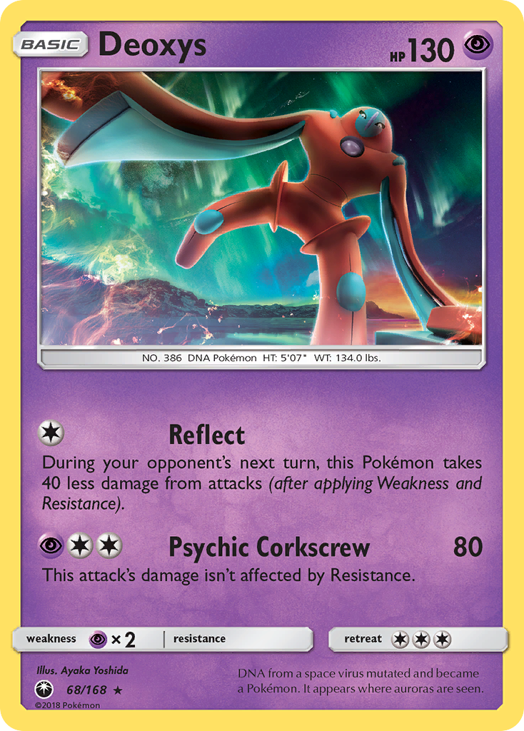 Deoxys (68/168) [Sun & Moon: Celestial Storm] | Good Games Cannington