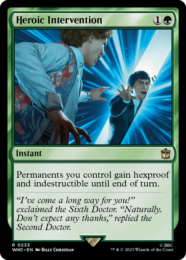 Heroic Intervention [Doctor Who] | Good Games Cannington