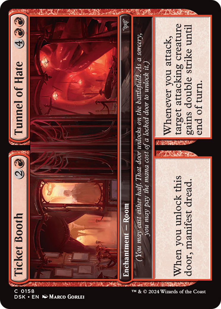 Ticket Booth // Tunnel of Hate [Duskmourn: House of Horror] | Good Games Cannington