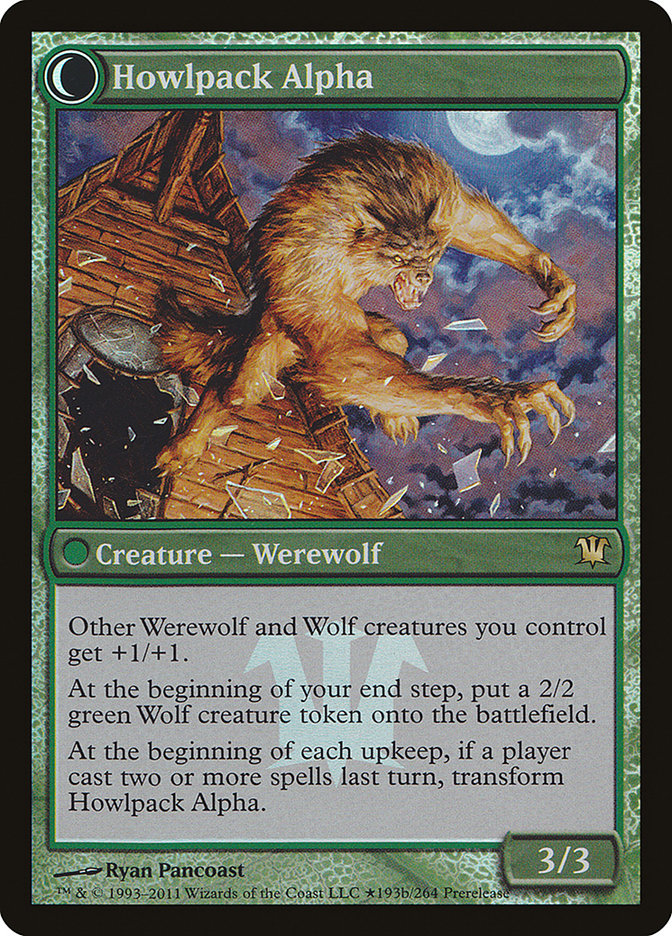 Mayor of Avabruck // Howlpack Alpha [Innistrad Prerelease Promos] | Good Games Cannington