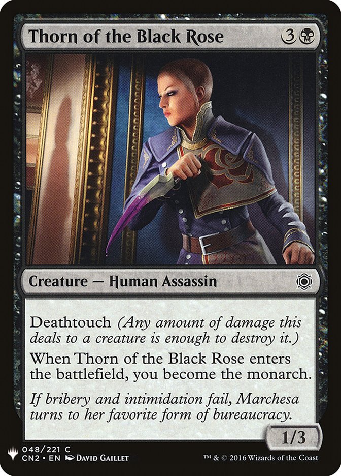 Thorn of the Black Rose [Mystery Booster] | Good Games Cannington