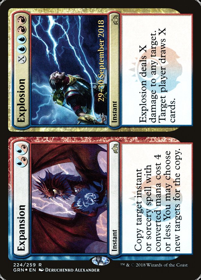 Expansion // Explosion [Guilds of Ravnica Prerelease Promos] | Good Games Cannington