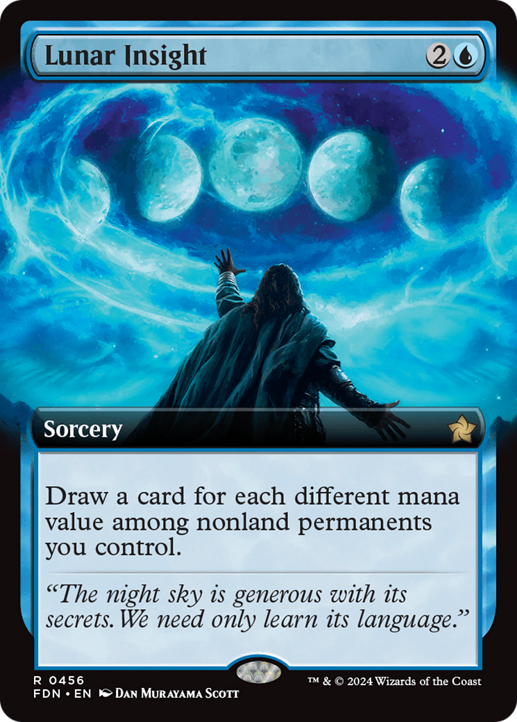 Lunar Insight (Extended Art) [Foundations] | Good Games Cannington