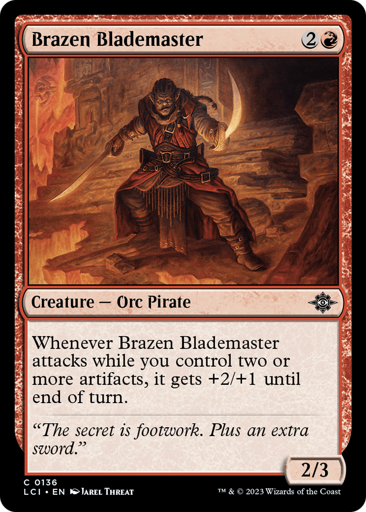 Brazen Blademaster [The Lost Caverns of Ixalan] | Good Games Cannington
